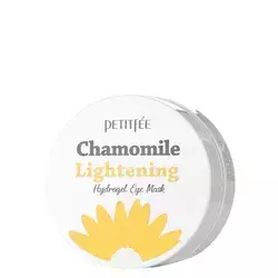 Petitfee - Chamomile Lightening Hydrogel Eye Mask - Hydrożelowe Płatki pod Oczy - 60szt