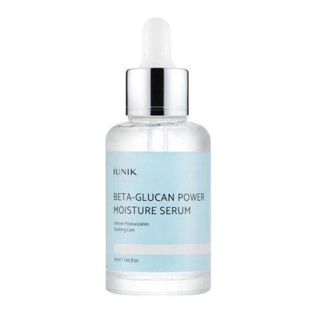  iUNIK - Beta-Glucan Power Moisture Serum - Nawilżająco-Kojące Serum do Twarzy - 50ml
