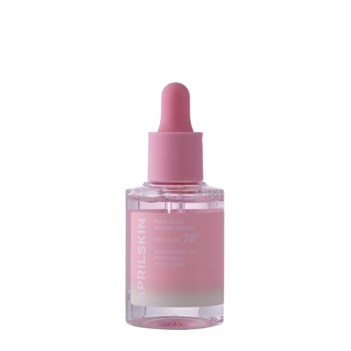 Aprilskin - Pink Aloe Mucin Serum - Kojące Serum do Twarzy z Aloesem - 30ml