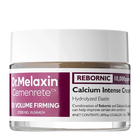 Dr.Melaxin - Cemenrete Calcium Volume Cream - Nawilżająco-Ujędrniający Krem do Twarzy - 50ml