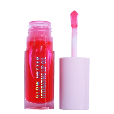 Moira - Glow Getter Hydrating Lip Oil - Nawilżający Olejek do Ust - 008 Juicy Red - 3,5ml 