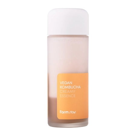 Farmstay - Vegan Kombucha Creamy Essence - Kremowa Esencja do Pielęgnacji Twarzy - 140ml