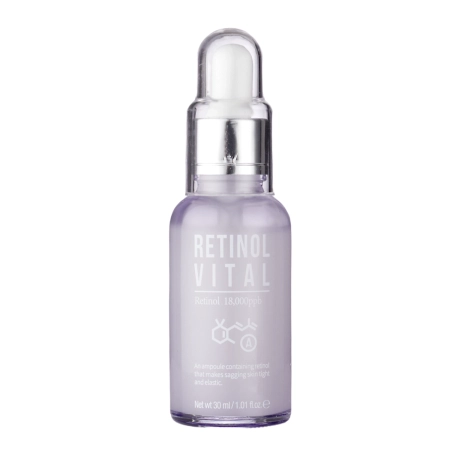 Esfolio - Retinol Vital Ampoule - Ujędrniająca Ampułka do Twarzy z Retinolem - 30ml 