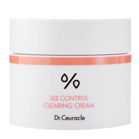 Dr.Ceuracle - 5α Control Clearing Cream - Krem Regulujący Wydzielanie Sebum - 50g