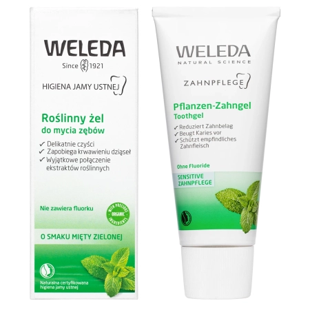 WELEDA - Roślinny Żel do Mycia Zębów - 75ml