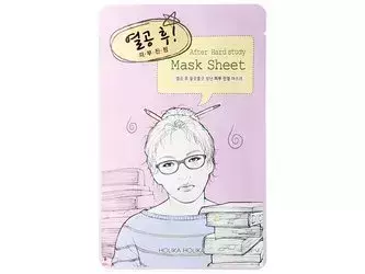 Holika Holika - Mask Sheet - After Hard Study - Regenerująca maska do twarzy w płachcie - 30ml - OUTLET