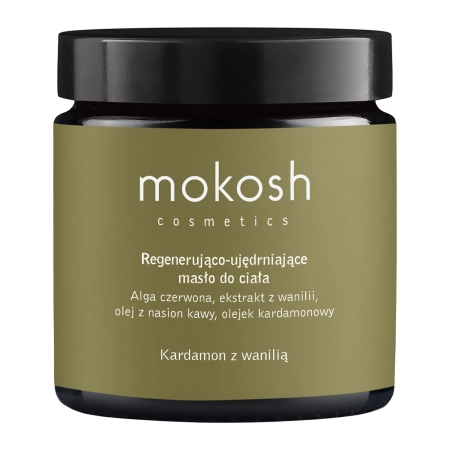 Mokosh - Wygładzająco - Regenerująco-Ujędrniające Masło do Ciała - Kardamon z wanilią - 120ml