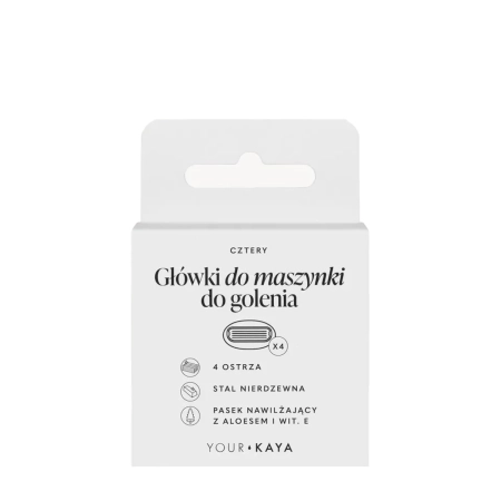 Your Kaya - Wymienne Główki do Maszynki do Golenia - 4szt. 