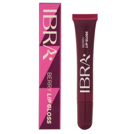  Ibra Makeup - Odżywczy Błyszczyk Do Ust - Berry Lip Gloss - 10ml