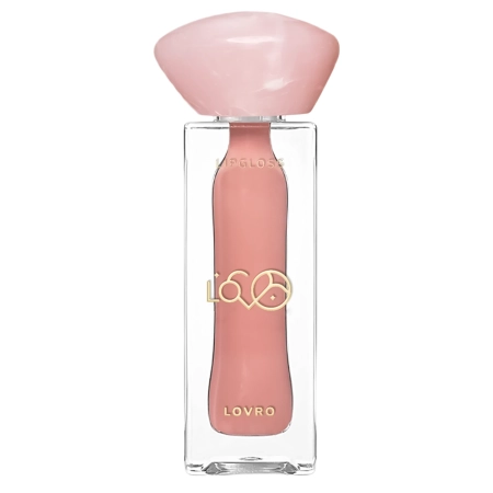 LOVRO - Bloomlight Lipgloss - Błyszczyk Optycznie Powiększający Usta z Efektem Chłodzenia - 04 Nude Muse - 5,5g