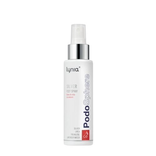 Lynia - PodoSphere Spray do Stóp ze Srebrem, Trehalozą i Mocznikiem - 100ml