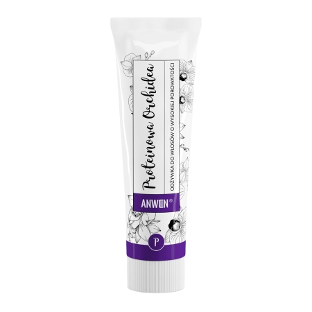 Anwen - Proteinowa Orchidea - Odżywka do Włosów o Wysokiej Porowatości - Aluminiowa Tubka - 100ml