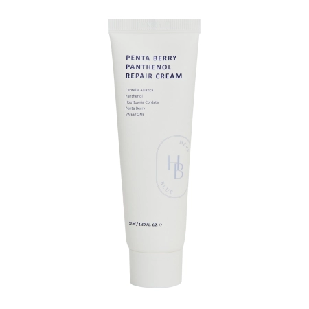 HEVEBLUE - Penta Berry Panthenol Repair Cream - Regenerujący Krem do Twarzy - 50ml