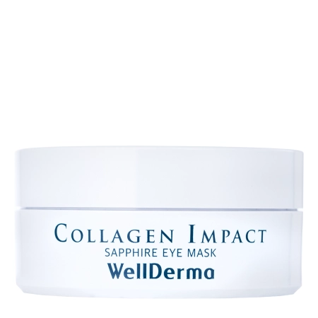 WellDerma - Collagen Impact Sapphire Eye Mask - Nawilżające Płatki pod Oczy - 60szt