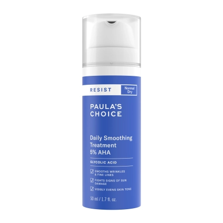 Paula's Choice - Resist Anti - Daily Smoothing Treatment 5% AHA - Nawilżający Peeling z 5% Kwasami AHA - 50ml