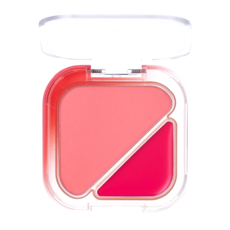 LUNA - Glow Layer Blur Cheek - Duo Róży do Policzków - 08 Strawberry Jelly - 8,5g