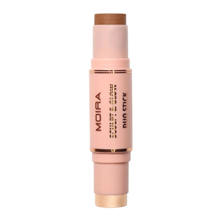Moira - Sculpt & Glow Duo Stick - Sztyft do Konturowania - 400 Glowing Up! - 6g+5,2g