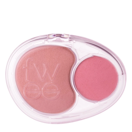 Fwee - Mellow Dual Blusher - Podwójny Róż do Policzków - MV01 No More Cupid - 7,2g