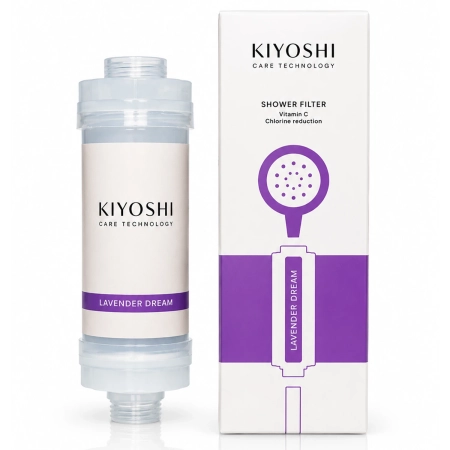 Kiyoshi - Shower Filter - Filtr Prysznicowy z Witaminą C - Lavender Dream - 1szt