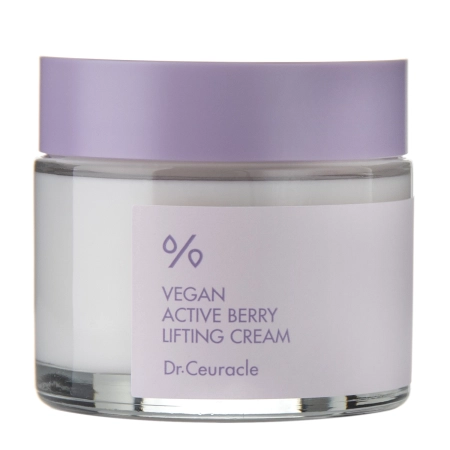 Dr.Ceuracle - Vegan Active Berry Lifting Cream -  Wegański Krem Przeciwstarzeniowy ​​o Silnym Działaniu Ujędrniającym - 75g