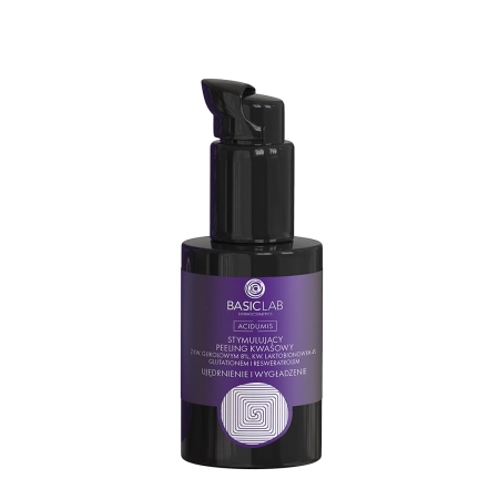 BasicLab - Acidumis - Ujędrnienie i Wygładzenie - Stymulujący Peeling Kwasowy - 30ml