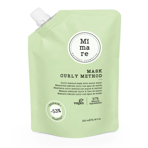 Mimare - Low-Poo Curly Method Mask - Maska do Włosów Kręconych - 200ml