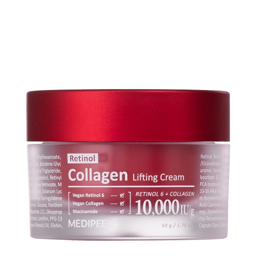 Medi-Peel - Retinol Collagen Lifting Cream - Liftingujący Krem do Twarzy z Kolagenem i Retinolem - 50g