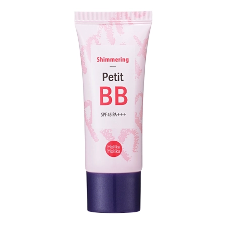 Holika Holika - Shimmering Petit BB Cream - Rozświetlający Krem BB - SPF 45 PA+++ - 30ml