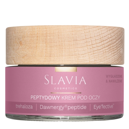 Slavia Cosmetics - Peptydowy Krem pod Oczy Wygładzenie Nawilżenie - 30ml