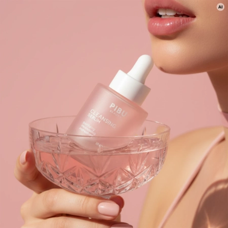 PIBU Beauty - Cleansing Serum - Oczyszczające Serum do Twarzy z Peptydami Miedziowymi - 30ml