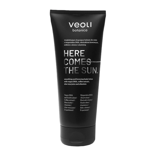 Veoli Botanica - Here Comes The Sun - Wygładzająco-Brązujący Balsam do Ciała - 200ml