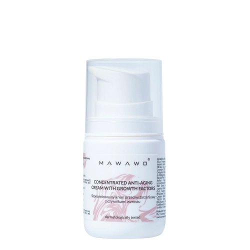 Mawawo - Skoncentrowany Krem Przeciwstarzeniowy z Czynnikami Wzrostu - 50ml
