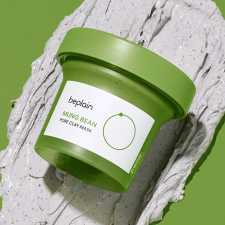 beplain - Mung Bean Pore Clay Mask - Oczyszczająca Maseczka do Twarzy - 120ml