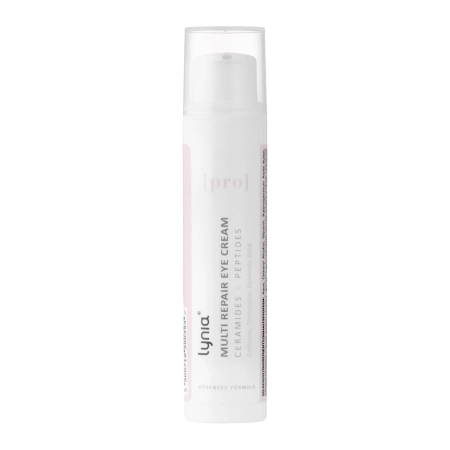 Lynia - Pro - Multi Repair Eye Cream - Bogaty Krem pod Oczy z Ceramidami, Peptydami i Kofeiną - 15ml