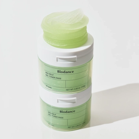 Biodance - Sea Kelp Gel Toner Pad - Łagodzące Płatki do Twarzy - 60szt