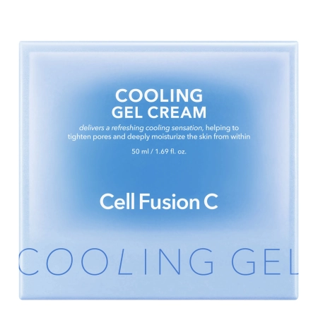 Cell Fusion C - Cooling Gel Cream - Chłodząco-Łagodzący Krem-Żel dla Skóry Wrażliwej i Problematycznej - 50ml
