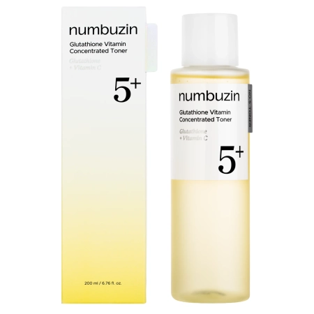 Numbuzin - No.5 Vitamin Boosting Essential Toner - Delikatny, Rewitalizujący Tonik - 200ml