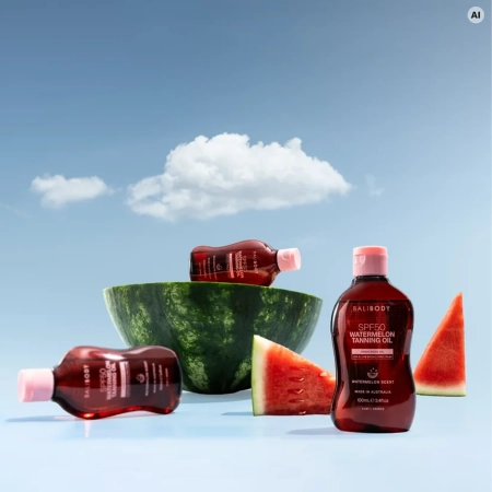 Bali Body - Watermelon Tanning Oil SPF50 - Olejek do Opalania z Ekstraktem z Arbuza - 100ml