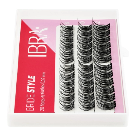 Ibra Makeup - Kępki rzęs Bride Style - mix