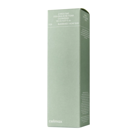 Celimax - Ji.Woo.Gae Cica BHA Acne Foam Cleansing - Oczyszczająca Pianka dla Skóry Trądzikowej - 150ml
