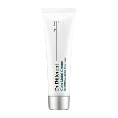 Dr.Different - CICA Metal Cream - Łagodzący Krem do Twarzy - 50g