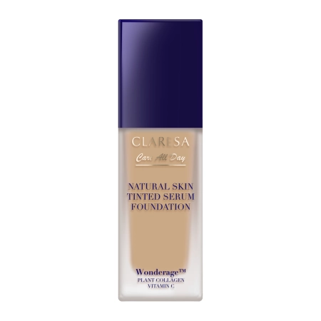 Claresa - Natural Skin Tinted Serum Foundation - Podkład-serum z Naturalnym Wykończeniem - 2WO Medium Olive - 32ml