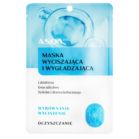 Asoa - Maska - Wyciszająca i Wygładzająca - 30g