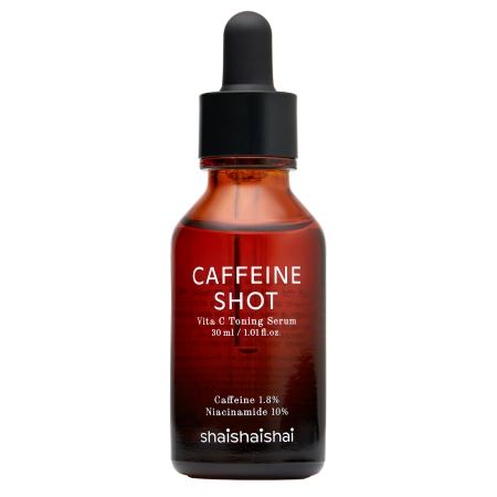 shaishaishai - Caffeine Shot Vita C Toning Serum - Serum z Kofeiną do Twarzy - 30ml