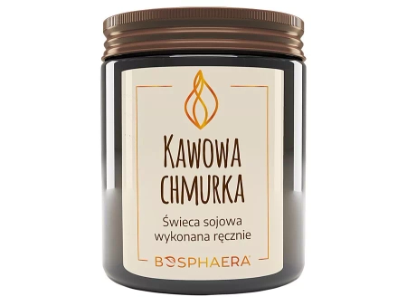 Bosphaera - Świeca Sojowa - Kawowa Chmurka - 190g