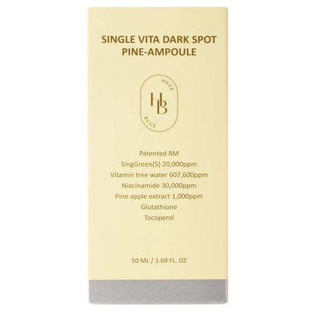 HEVEBLUE - Single Vita Dark Spot Pine-Ampoule - Ampułka Redukująca Przebarwienia - 50ml
