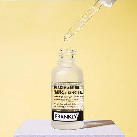 Frankly - Niacinamide 15% Zinc Beads Serum - Serum na Niedoskonałości z Niacynamidem 15% i Cynkiem - 30ml