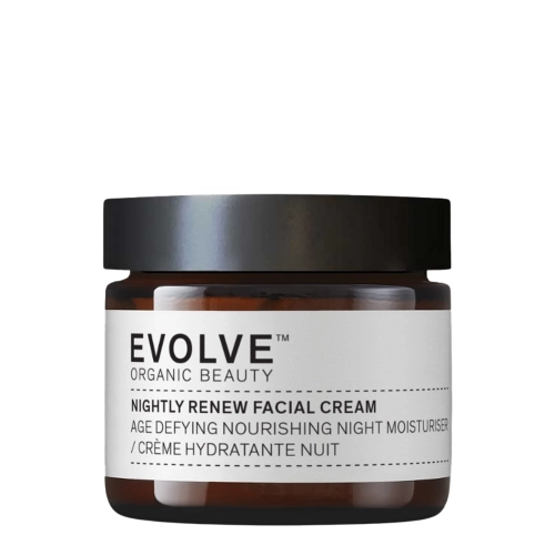 Evolve Organic Beauty - Nightly Renew Facial Cream - Regenerujący Krem do Twarzy na Noc - 60ml