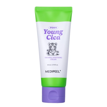 Medi-Peel - Young Cica PDRN Trouble Soothing Cream - Kojący Krem do Twarzy - 80ml