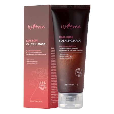 Isntree - Real Rose Calming Mask - Łagodząca Maska Różana - 100ml OUTLET